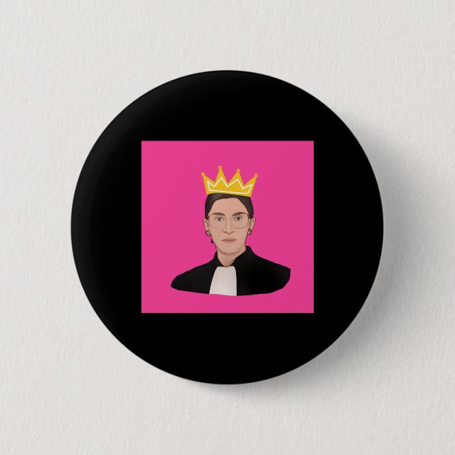 Ruth Bader Ginsberg RBG Poster Knapp (Framsida)