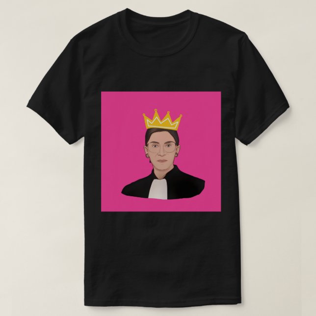 Ruth Bader Ginsberg RBG Poster T Shirt (Design framsida)