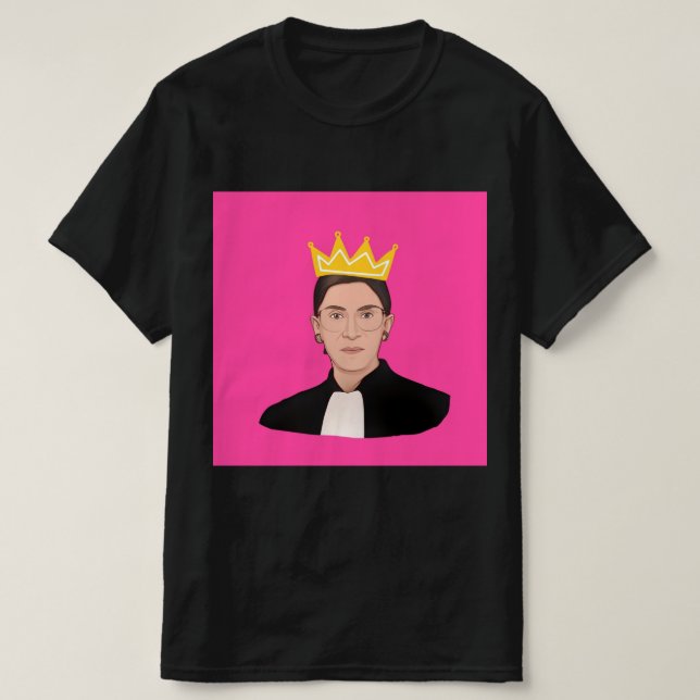 Ruth Bader Ginsberg RBG Poster T Shirt (Design framsida)