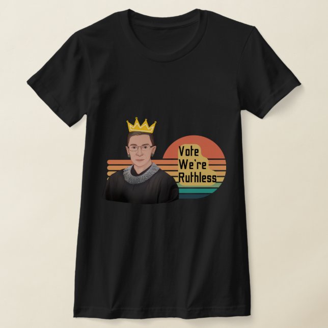 Ruth Bader Ginsberg RBG T Shirt (Laydown)