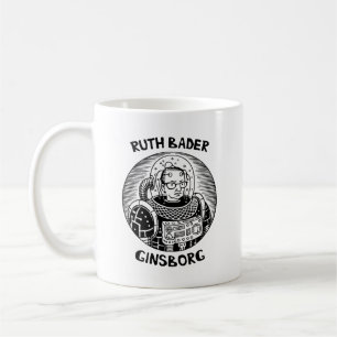 Ruth Bader Ginsborg Kaffemugg