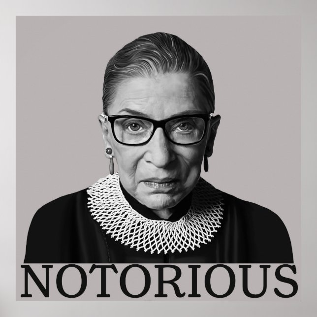 Ruth Bader Ginsburg-affisch Poster (Framsidan)