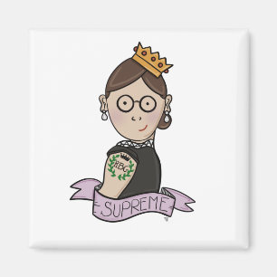 Ruth Bader Ginsburg beryktad RBG Magnet