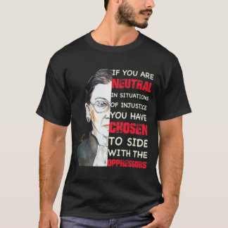 Ruth Bader Ginsburg beryktad RBG - T Shirt