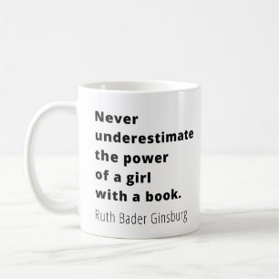 Ruth Bader Ginsburg-citat Kaffemugg