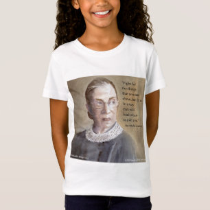 Ruth Bader Ginsburg & Citat T Shirt