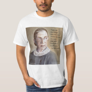 Ruth Bader Ginsburg & Citat T Shirt