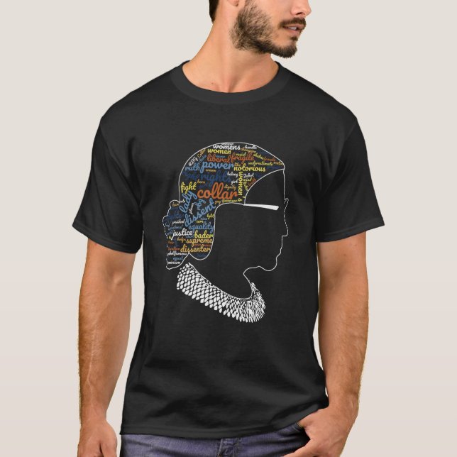 Ruth Bader Ginsburg citerar feminism Kvinnors Höge T Shirt (Framsida)