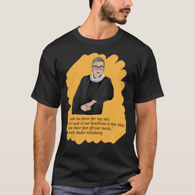 Ruth Bader Ginsburg Classic T-Shirt (Framsida)