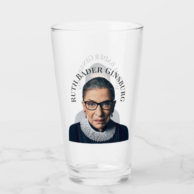 Ruth Bader Ginsburg Glaskopp (Framsida)