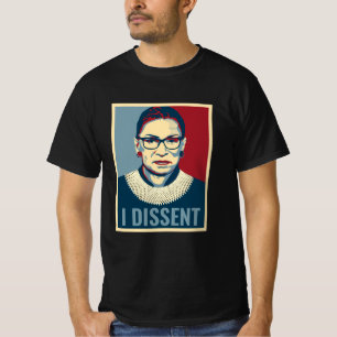 Ruth Bader Ginsburg I motsatte sig poppkonst mans T Shirt