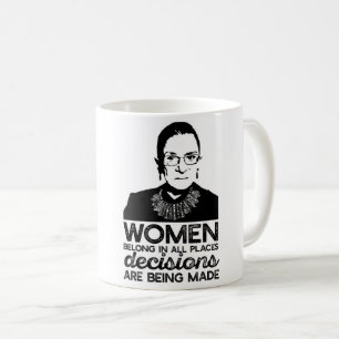 Ruth Bader Ginsburg Kaffemugg