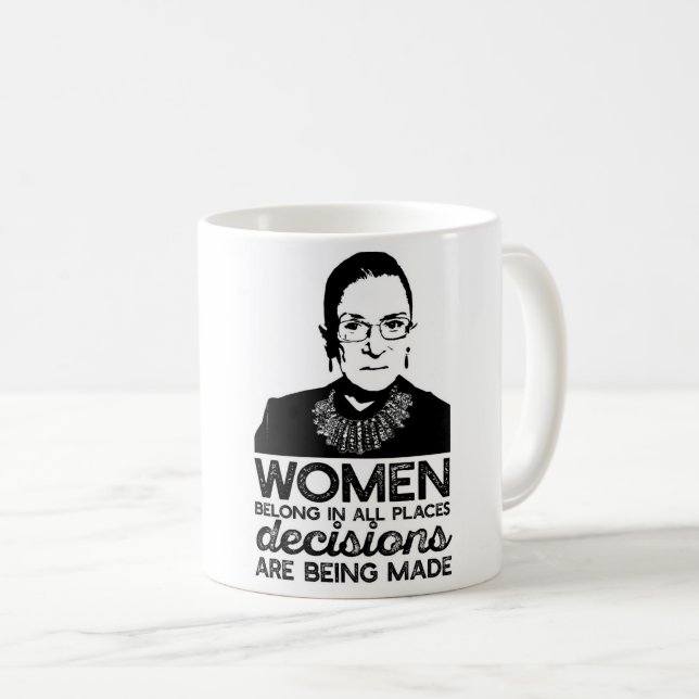 Ruth Bader Ginsburg Kaffemugg (Framsida höger)