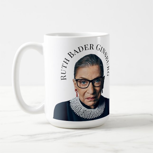 Ruth Bader Ginsburg Kaffemugg (Vänster)