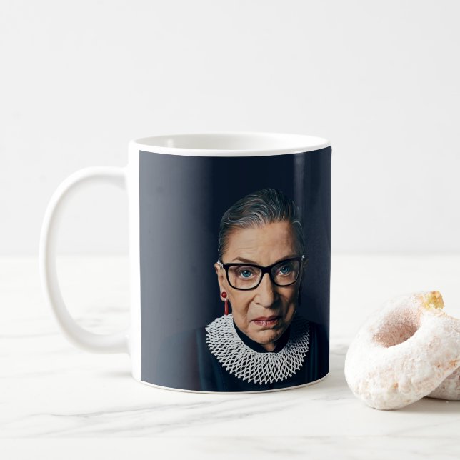 Ruth Bader Ginsburg Kaffemugg (Med munk)