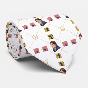 Ruth Bader Ginsburg - Konstadvokat Mönster Slips