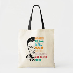 Ruth Bader Ginsburg, kvinnor tillhör alla ställe Tygkasse