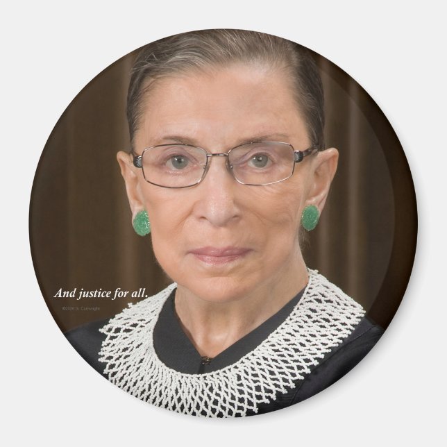 Ruth Bader Ginsburg Magnet (Framsidan)