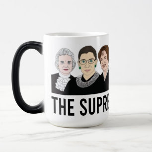 Ruth Bader Ginsburg Mugg, Högsta domstolen Kvinnor Magisk Mugg