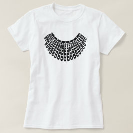 Ruth Bader Ginsburg Notorious RBG Collar T Shirt