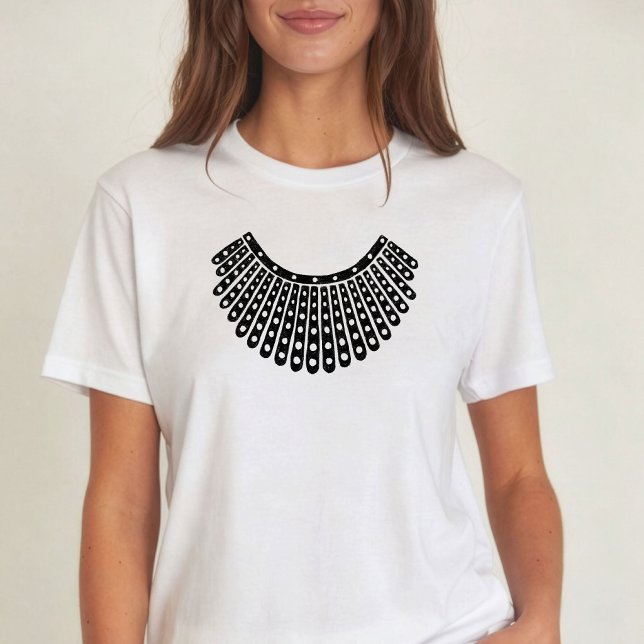 Ruth Bader Ginsburg Notorious RBG-krage T Shirt (Ruth Bader Ginsburg Notorious RBG Collar T-Shirt)