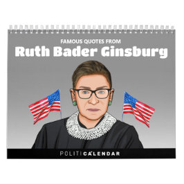 Ruth Bader Ginsburg-offertkalender Kalender