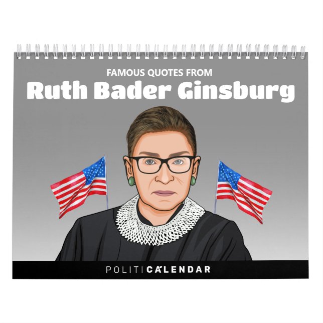 Ruth Bader Ginsburg-offertkalender Kalender (Omslag)
