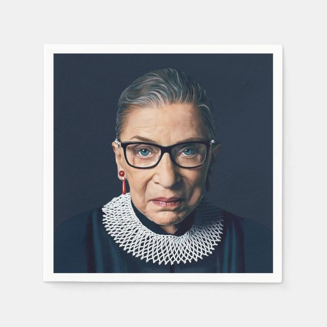 Ruth Bader Ginsburg Pappersservett (Framsidan)