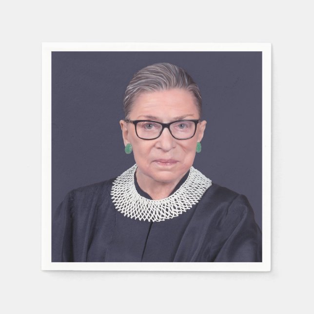 Ruth Bader Ginsburg Pappersservett (Framsidan)