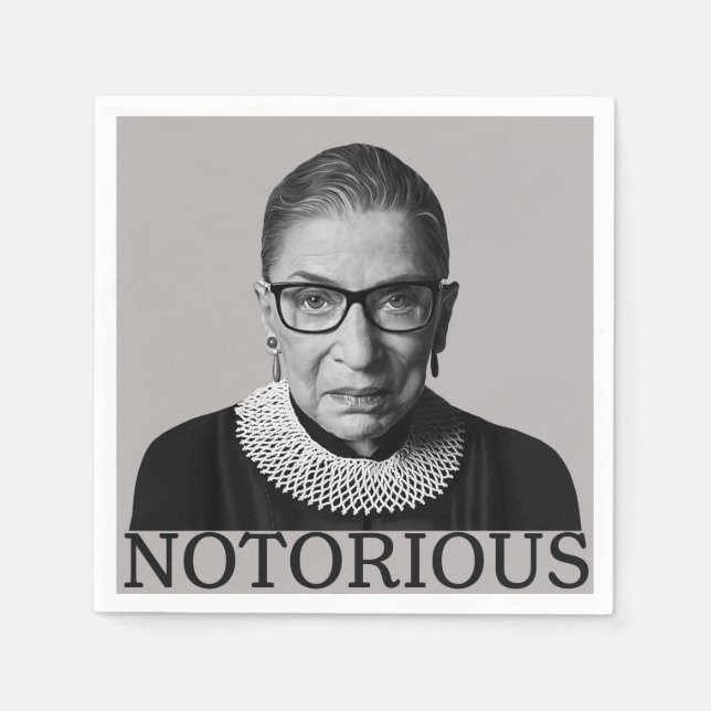 Ruth Bader Ginsburg Pappersservett (Framsidan)