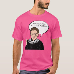 Ruth Bader Ginsburg personligmeddelande T-shirt
