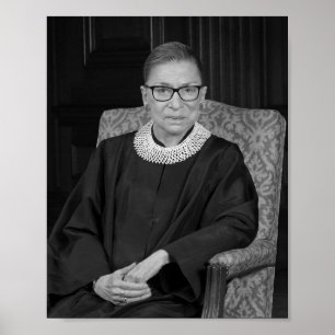 Ruth Bader Ginsburg Porträtt - 2016 Poster