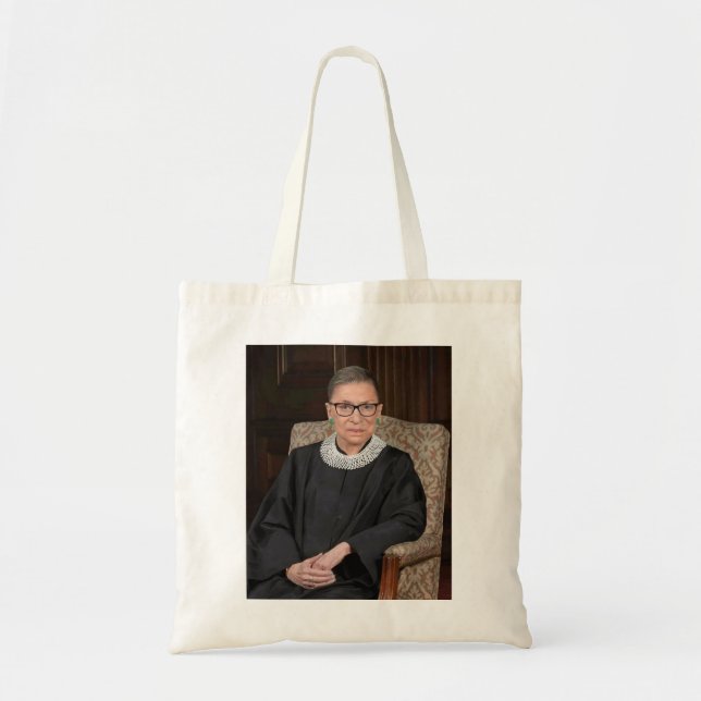 Ruth Bader Ginsburg Porträtt Tygkasse (Framsidan)