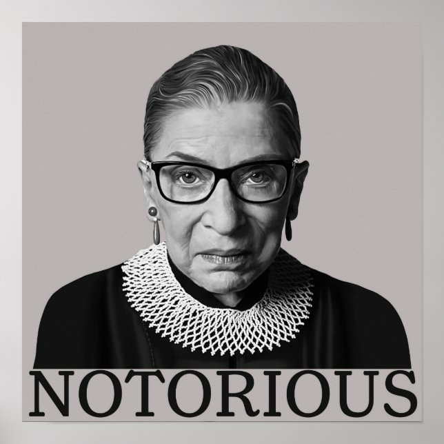 Ruth Bader Ginsburg Poster (Framsidan)