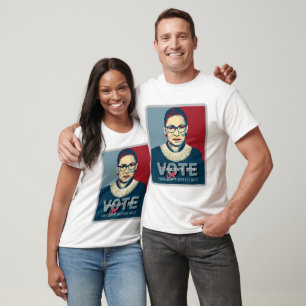 Ruth Bader Ginsburg Pro-Choice Vote 2024 Rally T Shirt