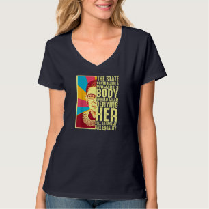 Ruth Bader Ginsburg Pro väljer mitt kropp mitt val T Shirt