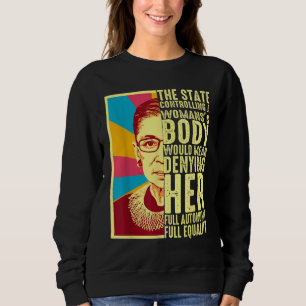 Ruth Bader Ginsburg Pro väljer mitt kropp mitt val T Shirt