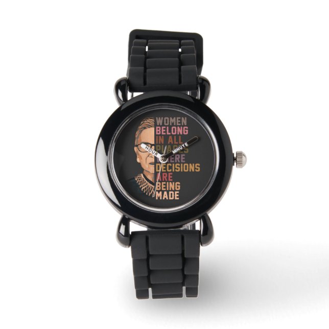 Ruth Bader Ginsburg RBG Armbandsur (Framsida)