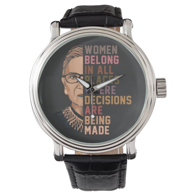 Ruth Bader Ginsburg RBG Armbandsur (Framsida)