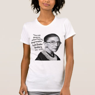 Ruth Bader Ginsburg RBG Death Memorial Honote T Shirt
