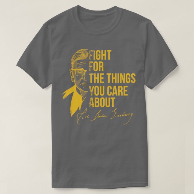 Ruth Bader Ginsburg RBG:s högsta domare LGBT T Shirt (Design framsida)
