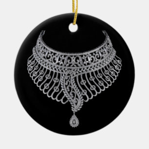 Ruth Bader Ginsburg, Ruth Bader Ginsburg collar Julgransprydnad Keramik