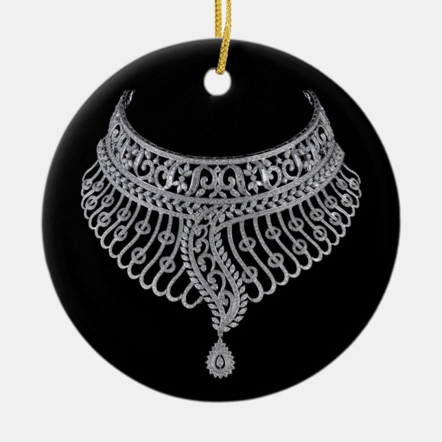 Ruth Bader Ginsburg, Ruth Bader Ginsburg collar Julgransprydnad Keramik (Framsidan)