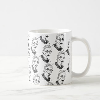 Ruth Bader Ginsburg som upprepar den Ruth muggen Kaffemugg