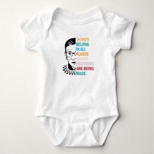 Ruth Bader Ginsburg, Women Belong i alla Ställe T Shirt