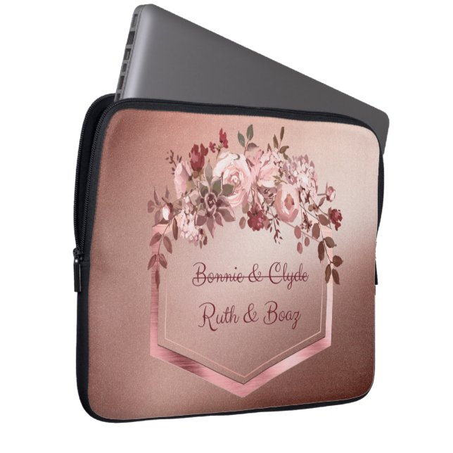 Ruth & Boaz Laptop Fodral (Framsidan Höger)