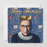 Ruth Ginsburg med Medway-broderi