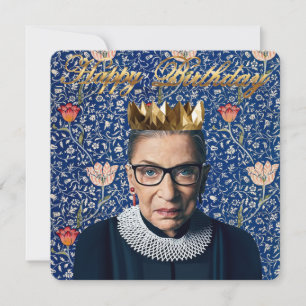 Ruth Ginsburg med Medway-broderi