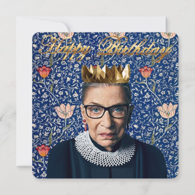 Ruth Ginsburg med Medway-broderi (Framsida)