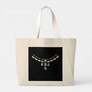 Ruth Ginsburg och Ketanji Jackson Large Tote Bag Jumbo Tygkasse